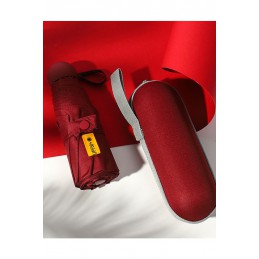 Mini parasolka kieszonkowa, Kolor: Czerwony