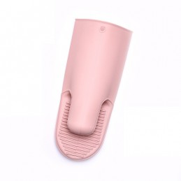 Silikonowa rękawica kuchenna przeciw oparzeniom, Kolor: Różowy