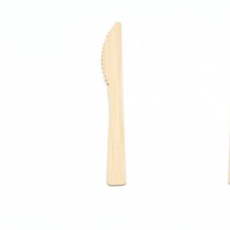 Zestawy 10 ECO sztućców bambusowych, Rodzaj: Noże