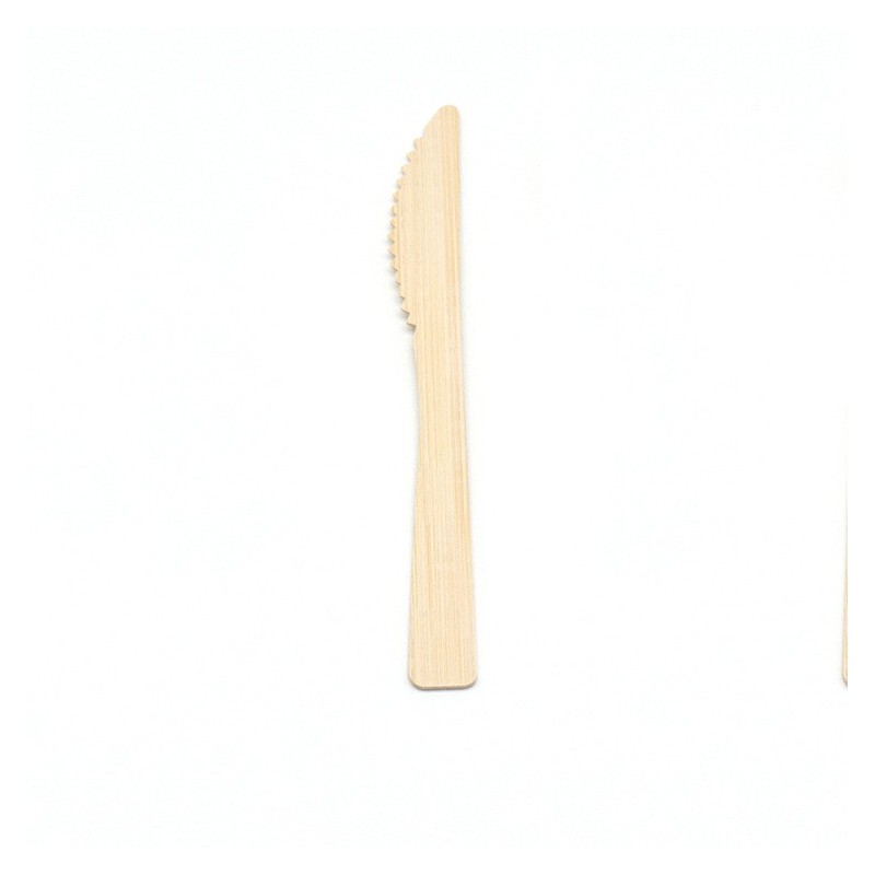 Zestawy 10 ECO sztućców bambusowych, Rodzaj: Noże