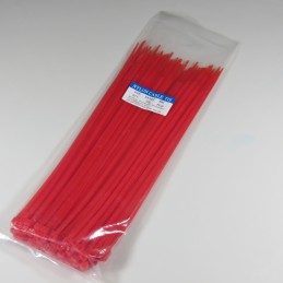 Opaska kablowa, Kolor: Czerwony 5*300