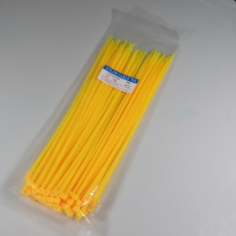 Opaska kablowa, Kolor: Żółty 5*300