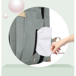 2w1 plecak i łóżeczko dla niemowląt, Kolor: Srebrny