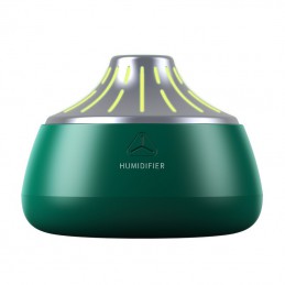 Nawilżacz powietrza podświetlany LED, Kolor: Zielony+srebrny